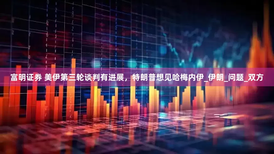 富明证券 美伊第三轮谈判有进展，特朗普想见哈梅内伊_伊朗_问题_双方