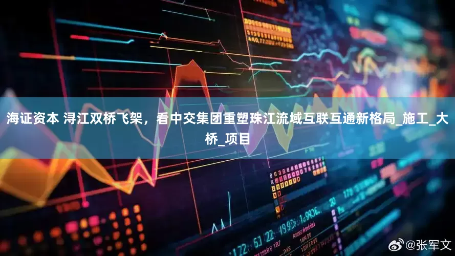 海证资本 浔江双桥飞架，看中交集团重塑珠江流域互联互通新格局_施工_大桥_项目